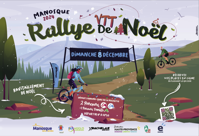 Rallye VTT de Noël : Sport, Convivialité et Festivités à Manosque ! Rallye VTT de Noël : Sport, Convivialité et Festivités à Manosque !