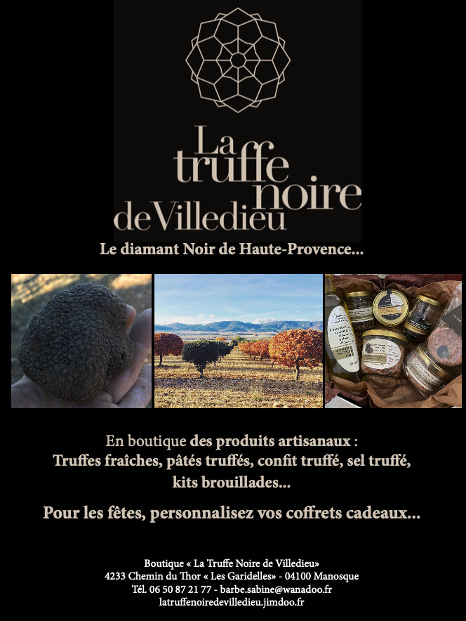 LA TRUFFE NOIRE DE VILLEDIEU, le mets par excellence pour les fêtes.... LA TRUFFE NOIRE DE VILLEDIEU, le mets par excellence pour les fêtes....