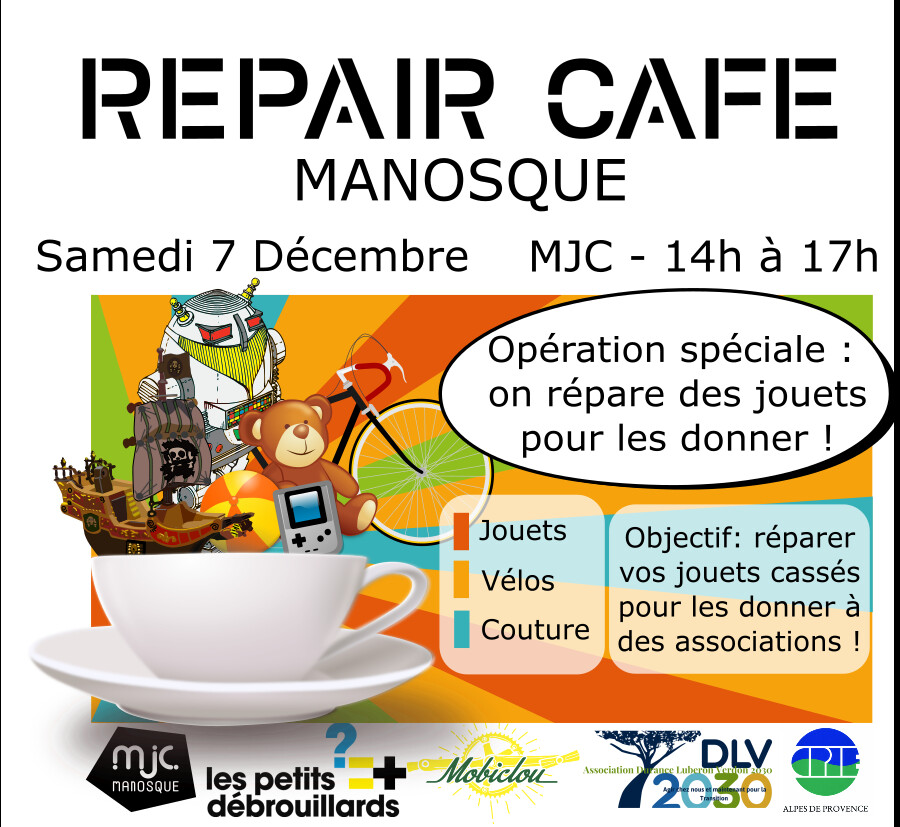 Exposition et Repair Café à la MJC... Exposition et Repair Café à la MJC...