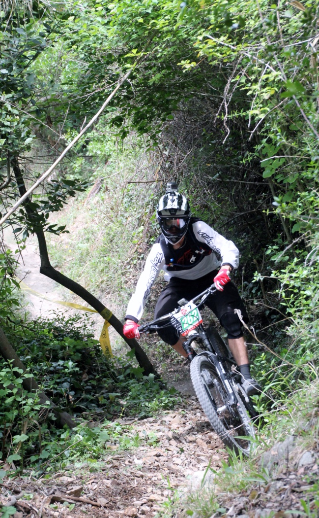 Valentin Brulas, champion de VTT