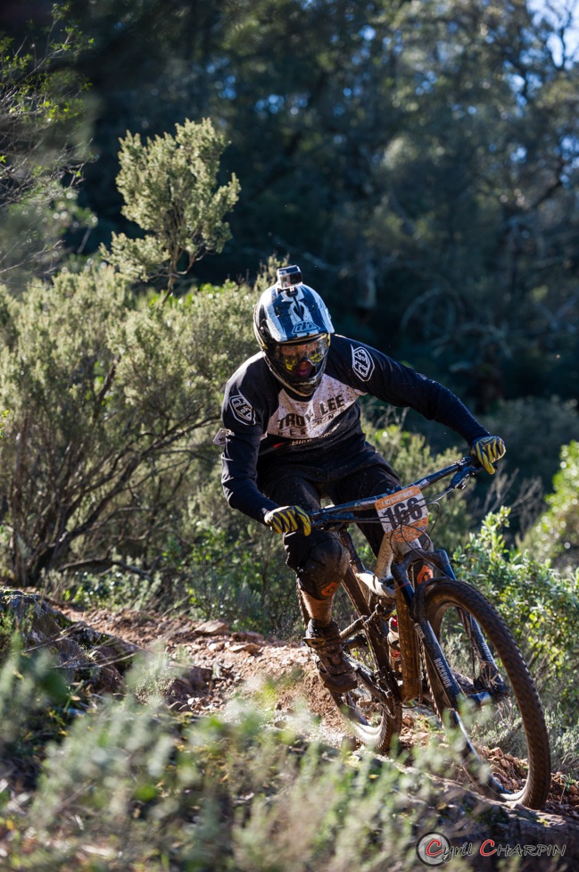 Valentin Brulas, champion de VTT
