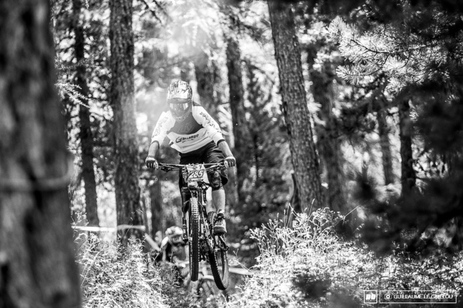 Valentin Brulas, champion de VTT