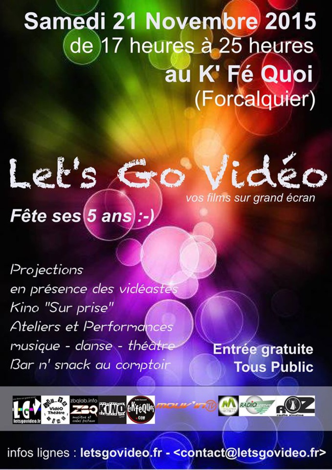 Let’s Go Vidéo fête ses cinq ans Let’s Go Vidéo fête ses cinq ans