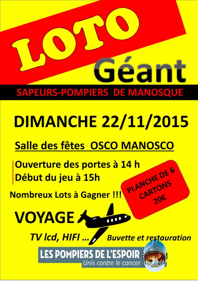 L’Amicale des pompiers fait son loto L’Amicale des pompiers fait son loto