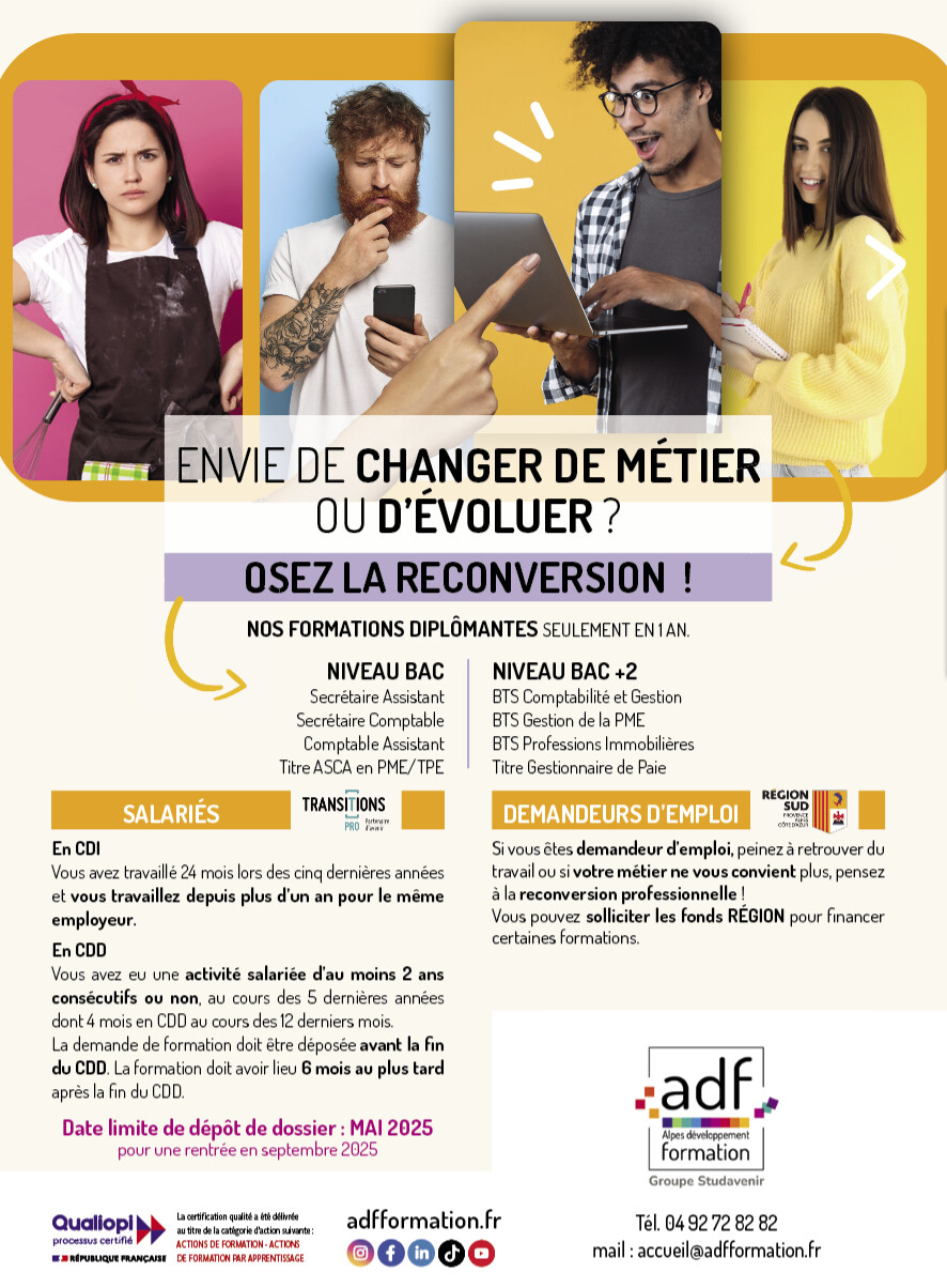 ADF se développe pour mieux vous accompagner ! ADF se développe pour mieux vous accompagner !