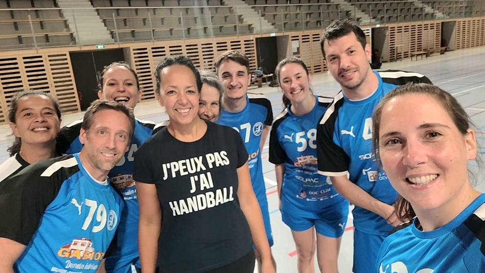 Les féminines de l’EP  Manosque Handball