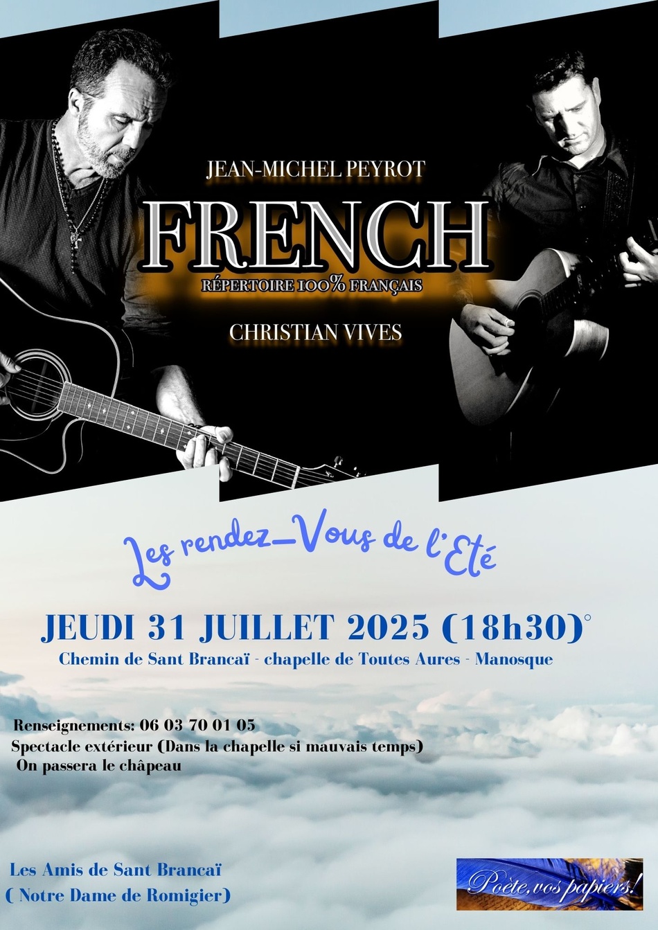 Les rendez-vous de l’été  à la Chapelle Toutes Aures Les rendez-vous de l’été  à la Chapelle Toutes Aures