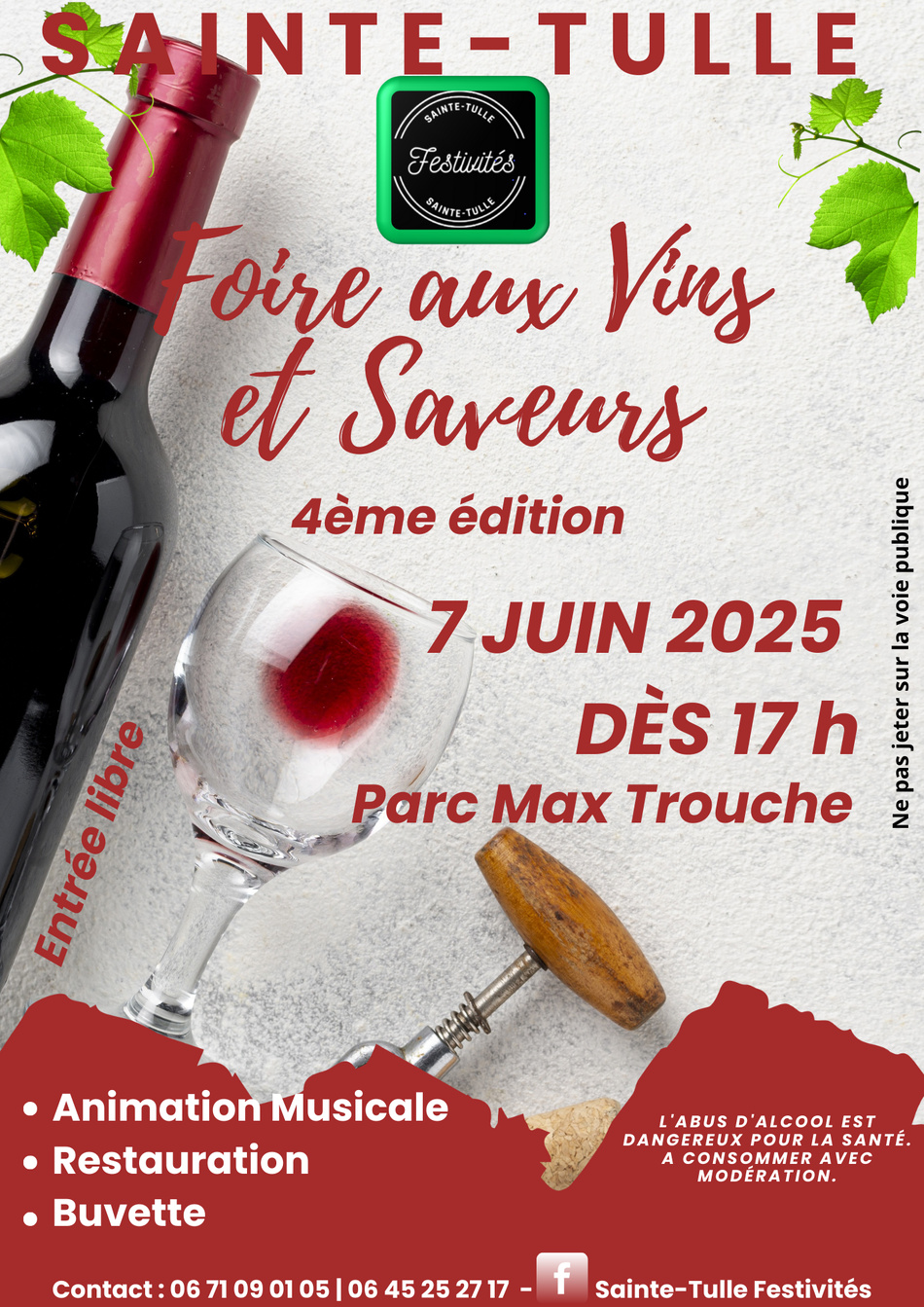 Sainte-Tulle festivités lance l’été avec la 4e Foire aux Vins et Saveurs ! Sainte-Tulle festivités lance l’été avec la 4e Foire aux Vins et Saveurs !