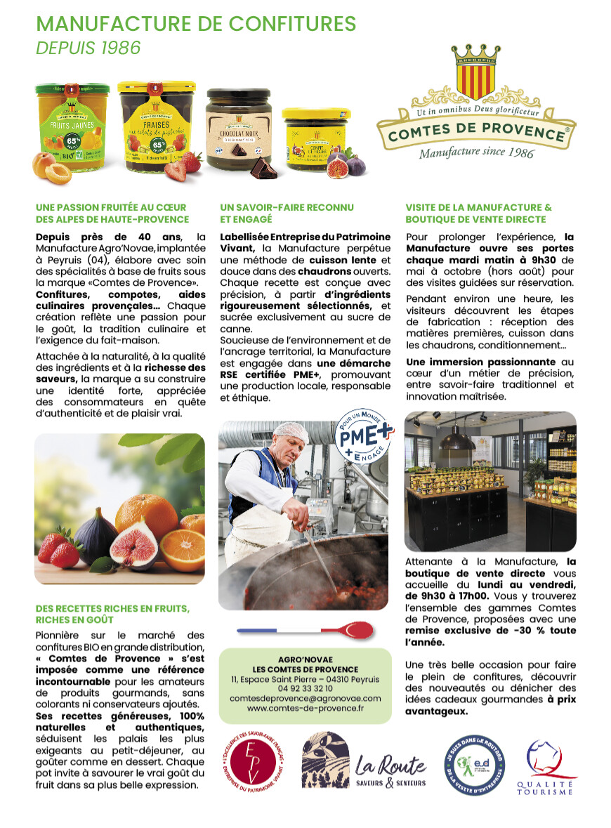 Les Comtes de Provence à Peyruis