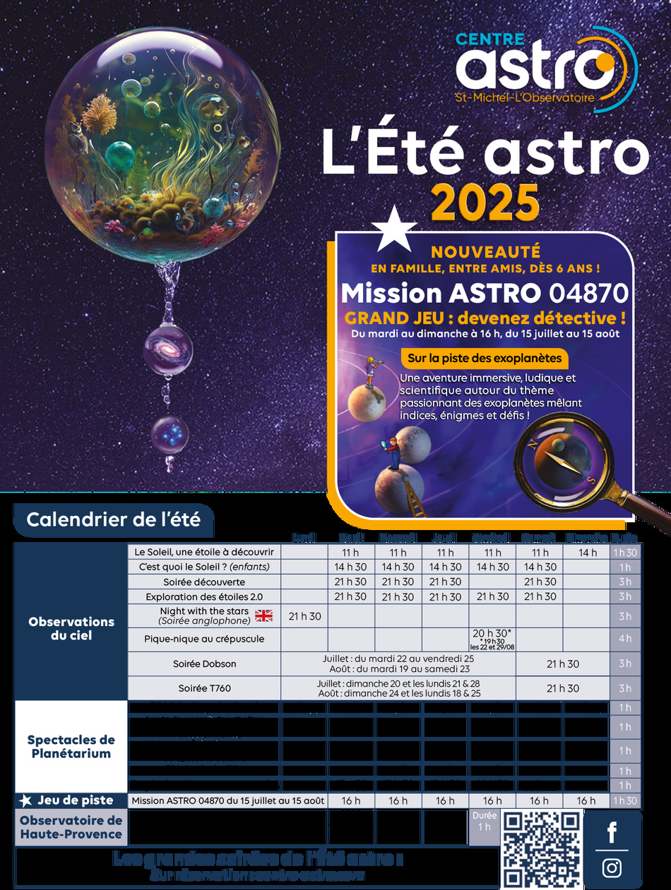 L’Été Astro revient et promet de faire briller  vos soirées ! L’Été Astro revient et promet de faire briller  vos soirées !
