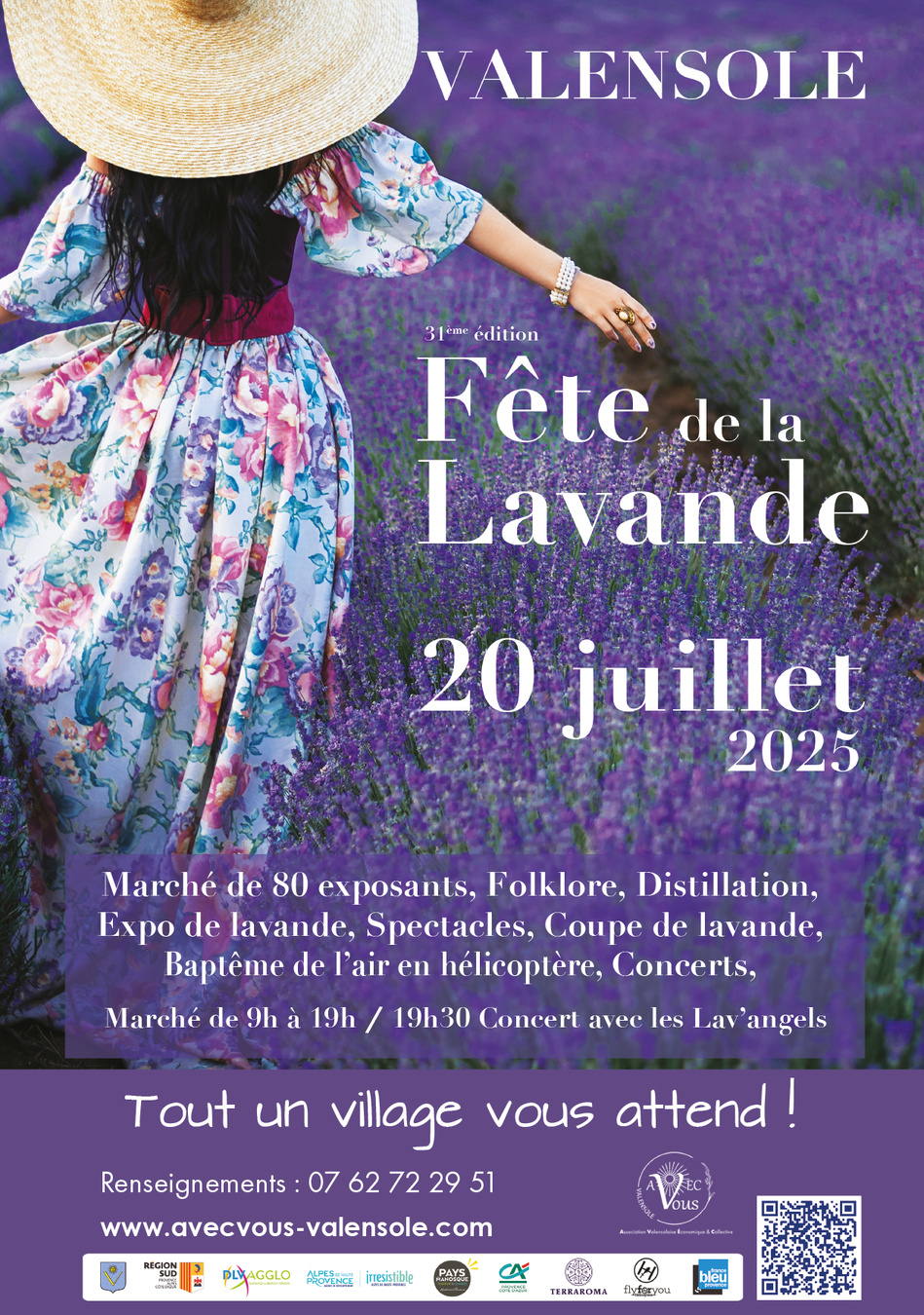 Fête de la Lavande 2025 : une journée au cœur du bleu À VALENSOLE !