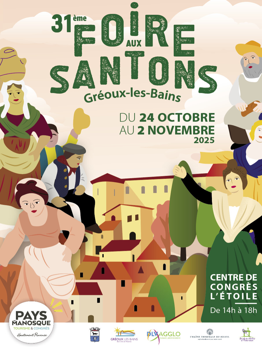 31è foire aux santons du 24 octobre au 2 novembre à Gréoux-Les-Bains 31è foire aux santons du 24 octobre au 2 novembre à Gréoux-Les-Bains