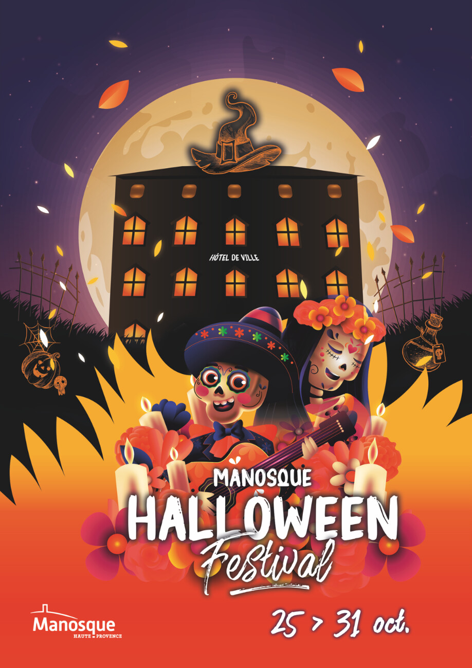 Manosque Halloween Festival 4è édition revient du 25 au 31 octobre. Manosque Halloween Festival 4è édition revient du 25 au 31 octobre.
