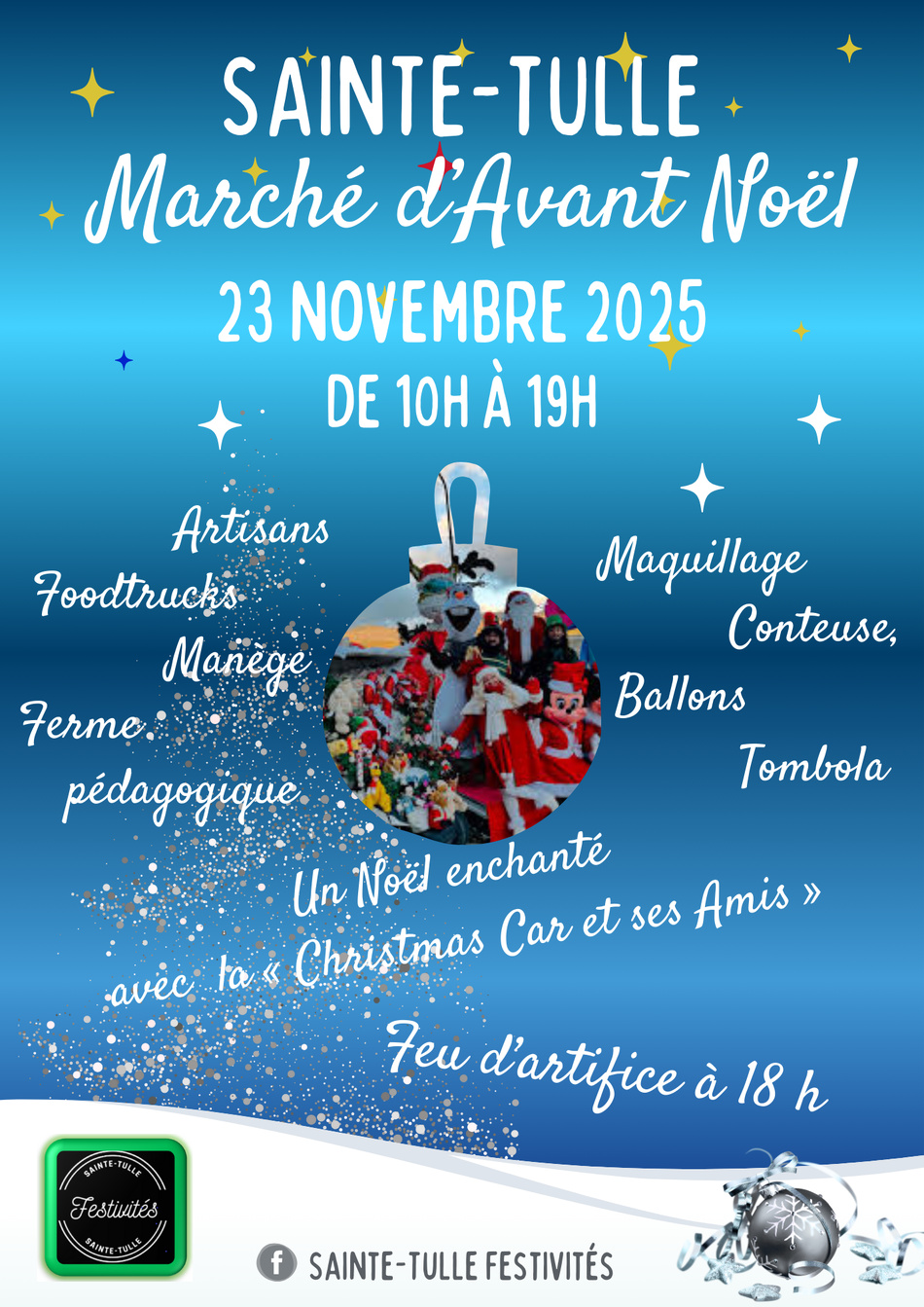 Rendez-vous le 23 novembre pour le Marché d’Avant-Noël à Sainte-Tulle !