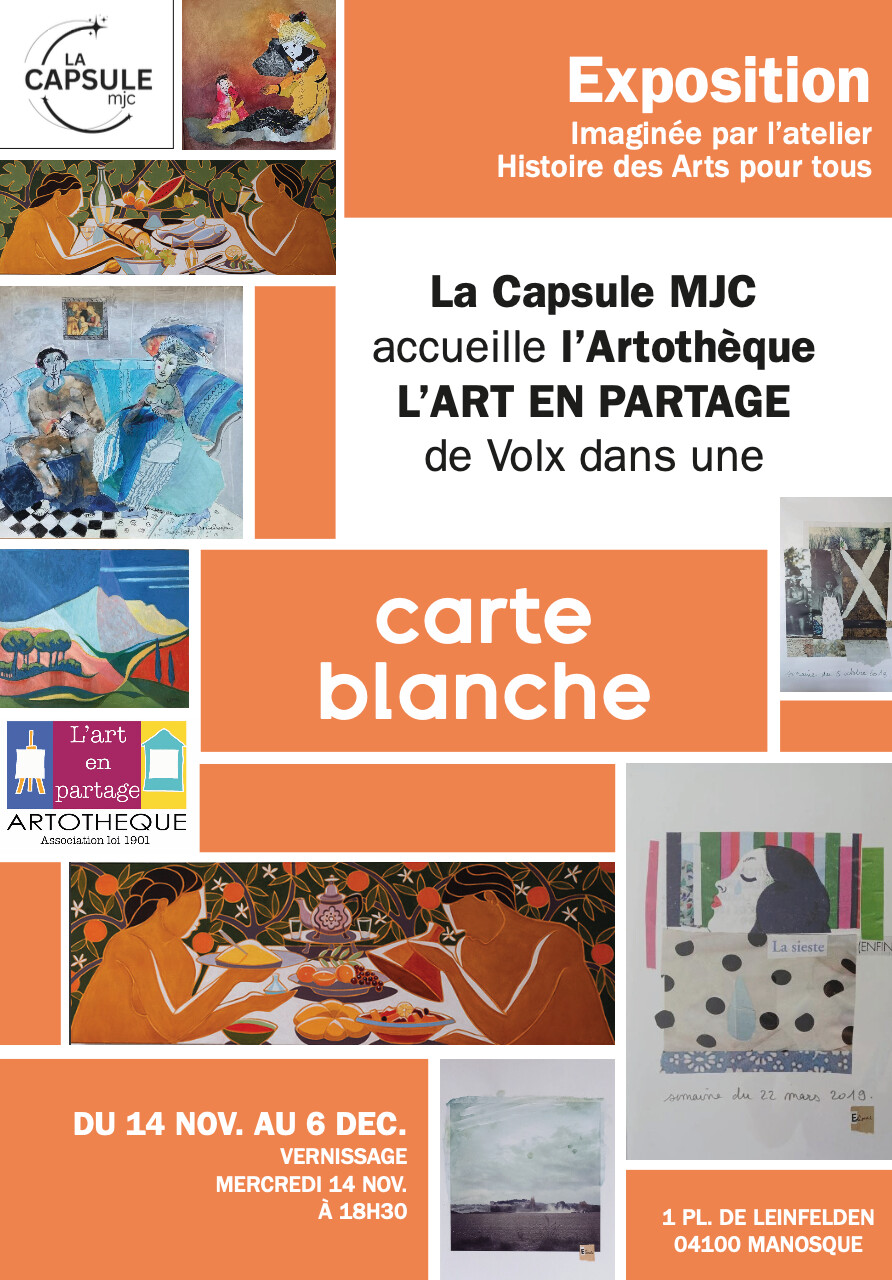 Le mois de novembre a laCapsule-MJC