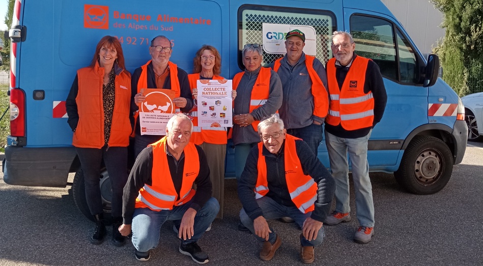 Devenez bénévoles pour la collecte de la banque  alimentaire