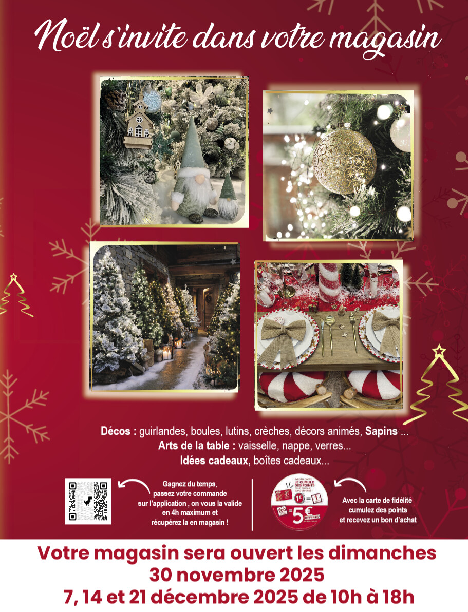 La Foir Fouille Manosque fête noël 2025