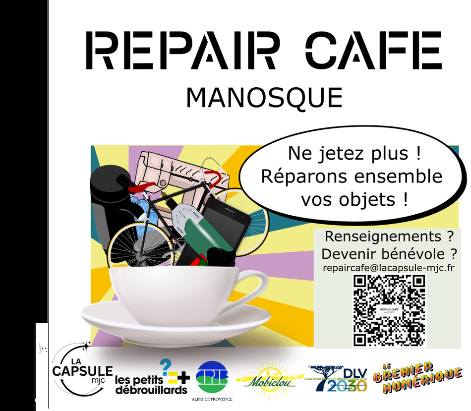 Expositions et repair café  a la capsule MJC !