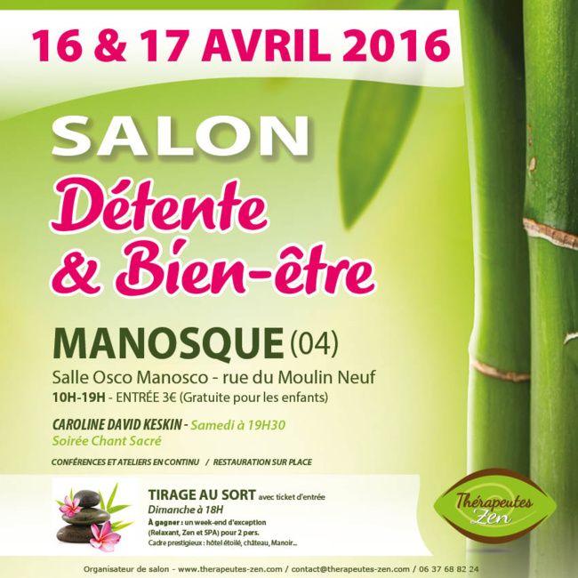 1er Salon du bien-être à Manosque