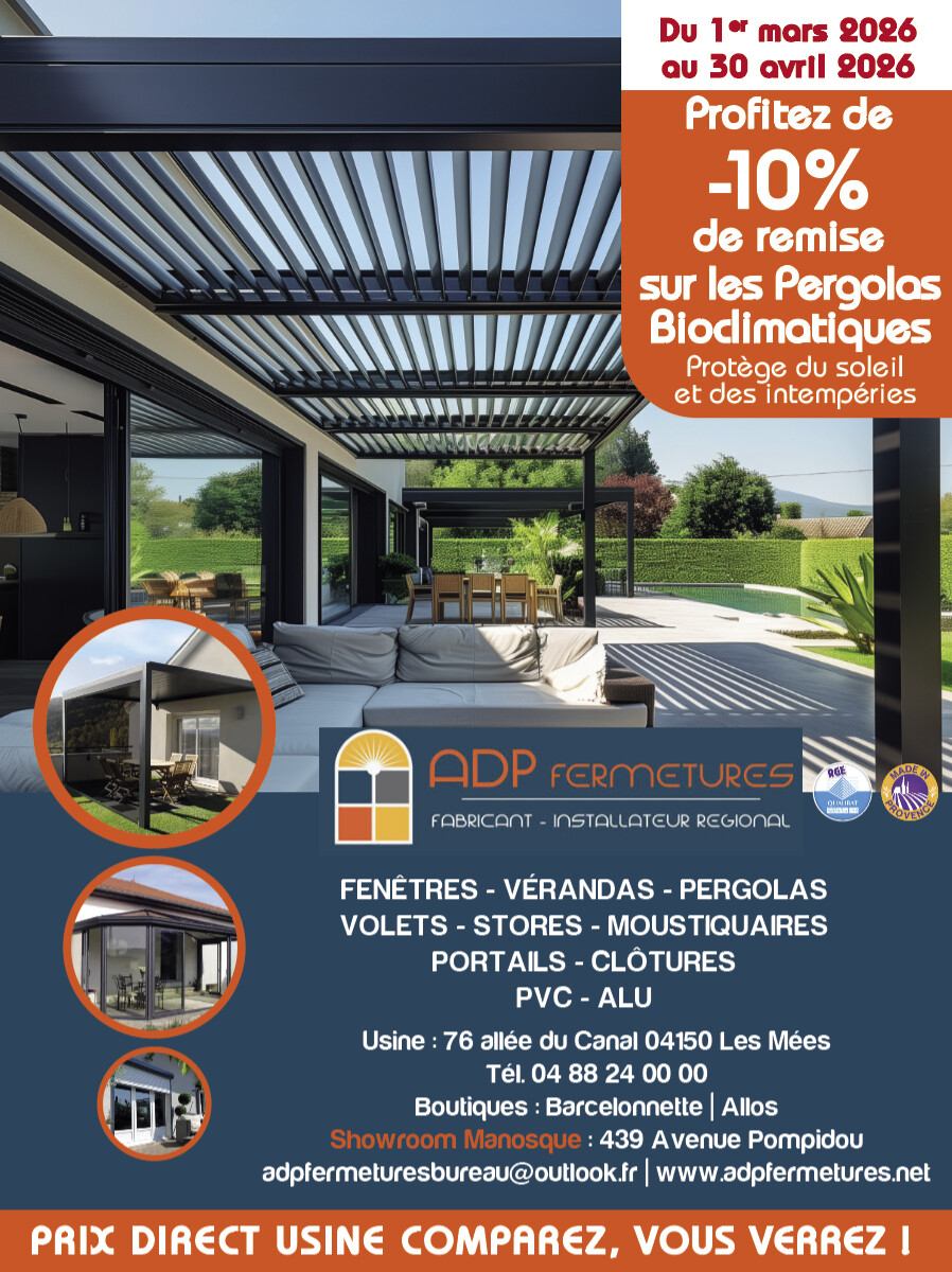ADP Fermetures,  le sur-mesure local  qui fait la différence !