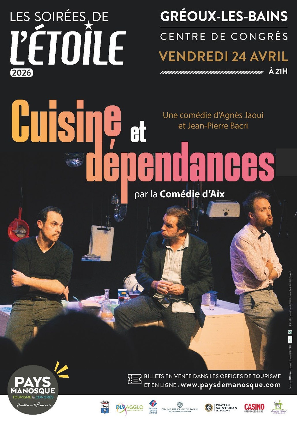 "CUISINE ET DÉPENDANCES" LE 24 AVRIL POUR LES SOIRÉES DE L’ÉTOILE "CUISINE ET DÉPENDANCES" LE 24 AVRIL POUR LES SOIRÉES DE L’ÉTOILE