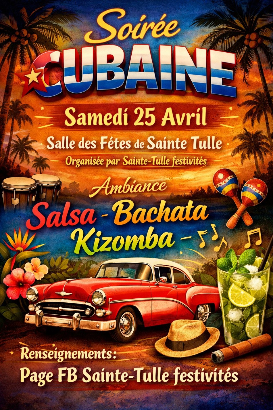 Sainte-Tulle  se met à l’heure cubaine !
