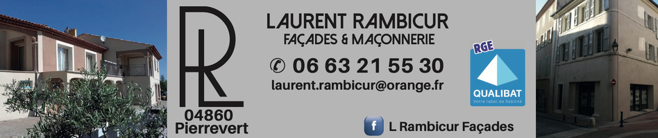 Rambicur Façades,  spécialiste des façades et de la maçonnerie !
