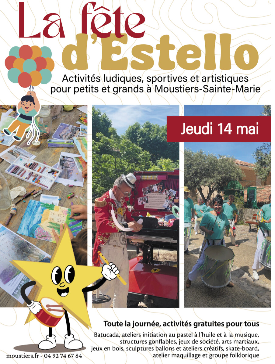 Un week-end de l’Ascension à Moustiers-Sainte-Marie !