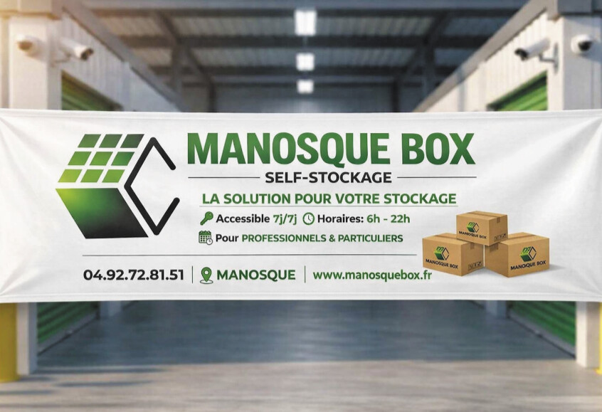 Manosque Box : Le réflexe stockage nouvelle génération au cœur du territoire !