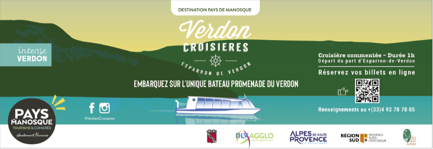 VERDON CROISIÈRE :  Une nouvelle façon  de découvrir le Verdon