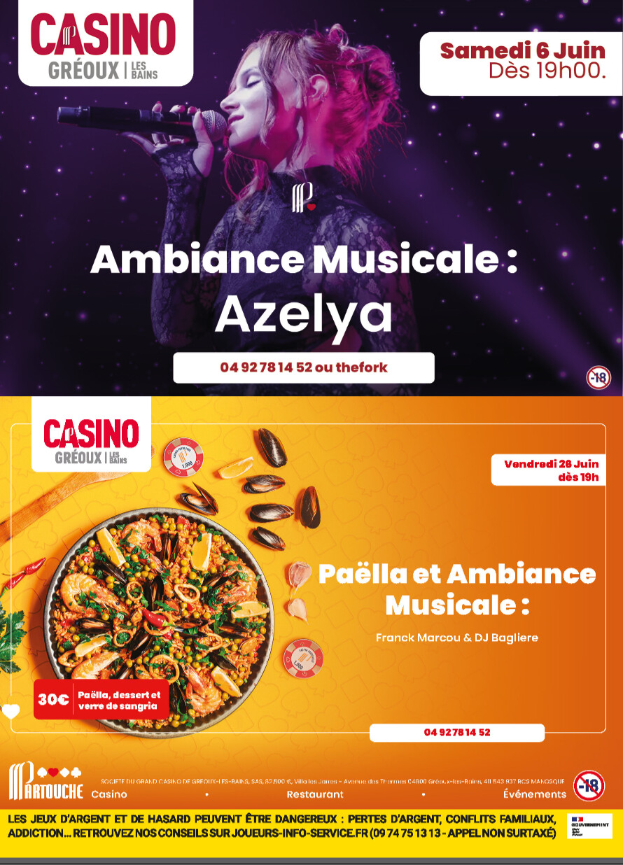 Jeux, musique et surprises : le Casino Partouche voit grand en juin !