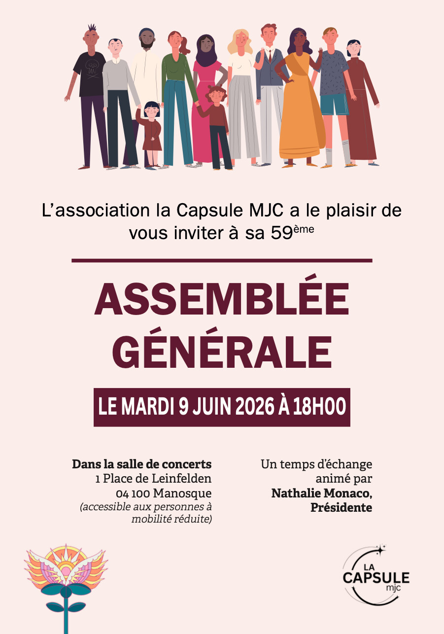 Assemblée générale studio de répetitions et repair café !