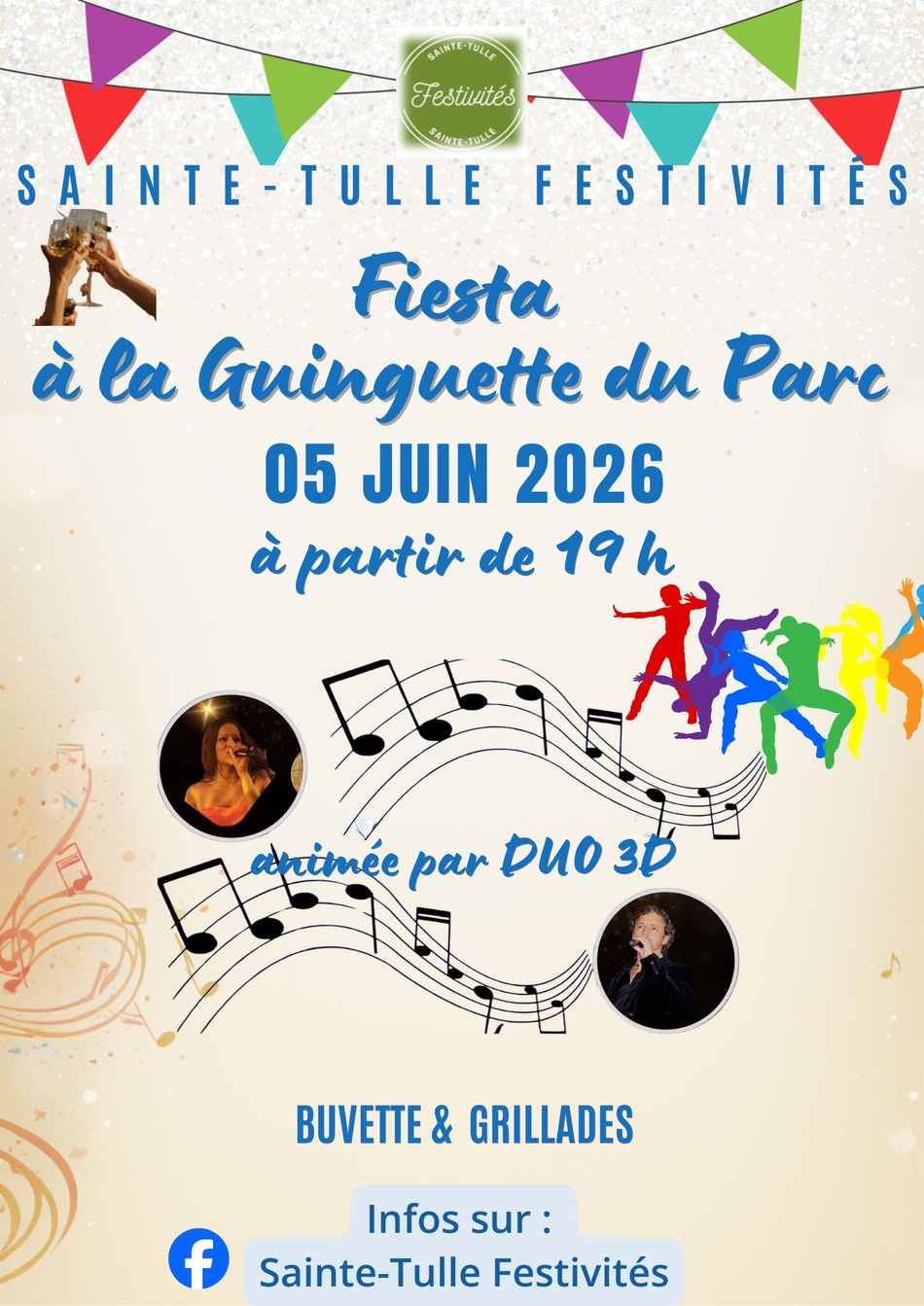 Sainte-Tulle : une grande soirée festive à la Guinguette du Parc le 5 juin 2026 Sainte-Tulle : une grande soirée festive à la Guinguette du Parc le 5 juin 2026