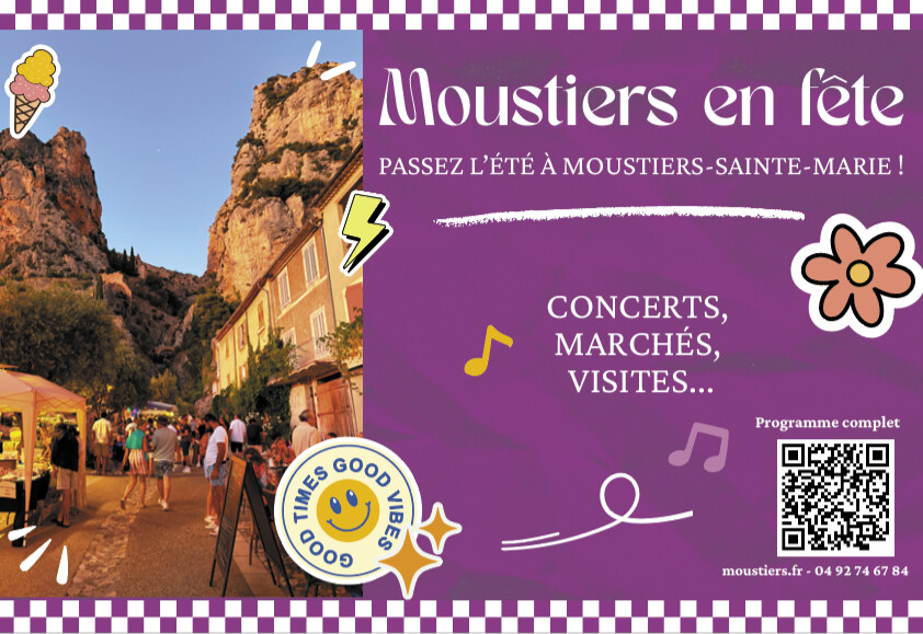 Un été d’animations au cœur de Moustiers-Sainte-Marie