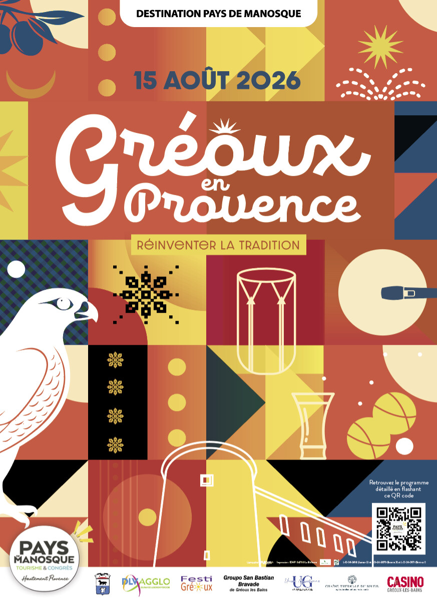Drones, concerts,traditions : Gréoux-les-Bains fait vibrer l’été 2026 !