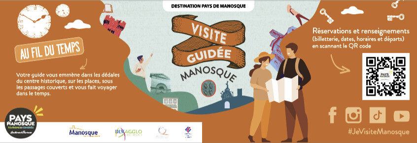 VISITES GUIDÉES DE MANOSQUE PARTEZ À LA DÉCOUVERTE DU PATRIMOINE ET DE L’HISTOIRE