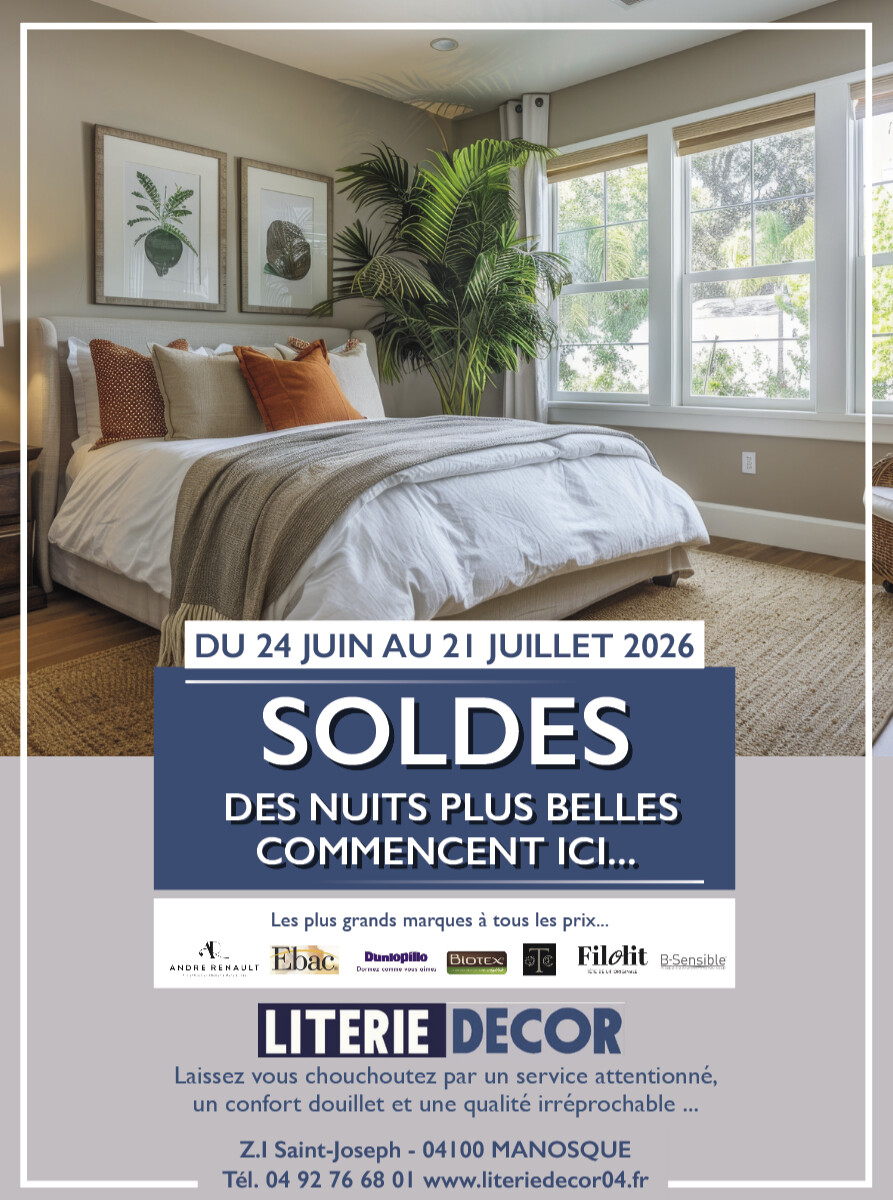 Place aux soldes chez Literie Décor !