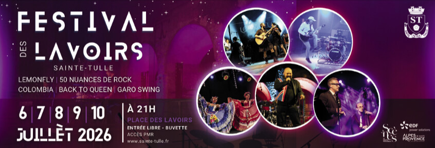 Festival des Lavoirs :  Sainte-Tulle fait le plein de musique et de couleurs !