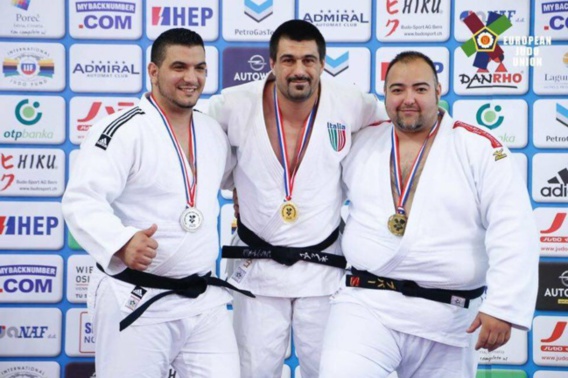 Yacine Ghediri médaille d'argent aux championnats d'Europe de Judo