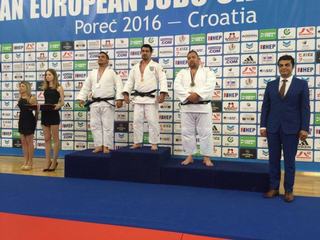 Yacine Ghediri médaille d'argent aux championnats d'Europe de Judo