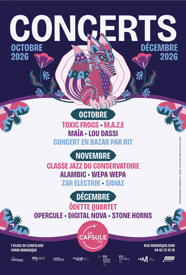 Découvrez le  programme  à venir !