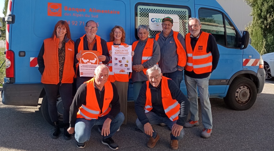 Banque Alimentaire :  les « gilets oranges » comptent sur vous