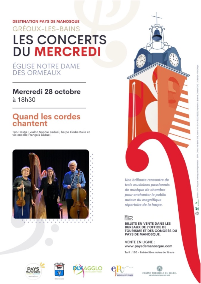 Les Concerts du Mercredi : « Quand les cordes chantent»