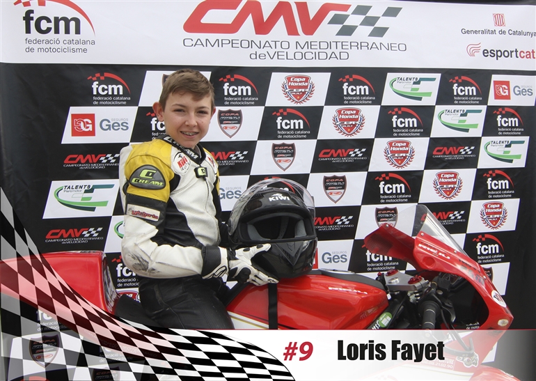 Loris Fayet, futur champion moto