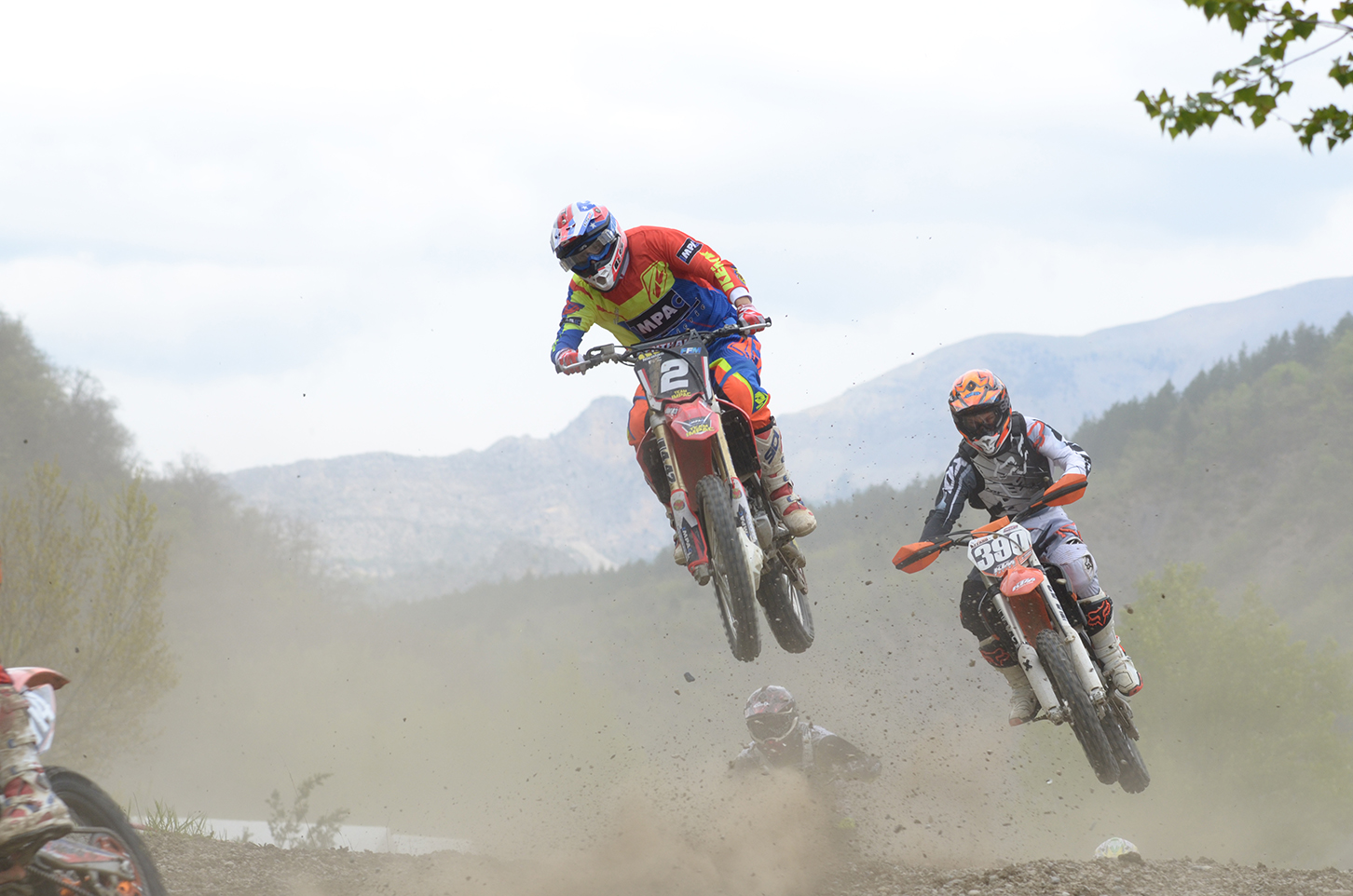 Compétition de moto-cross de la Calade