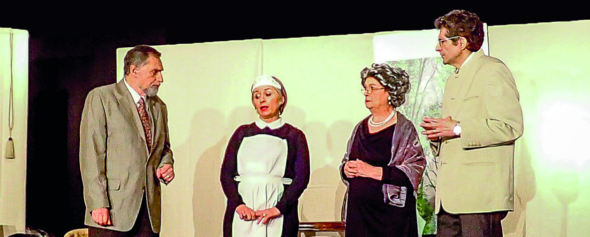 La compagnie théâtrale, fait son show à Pierrevert