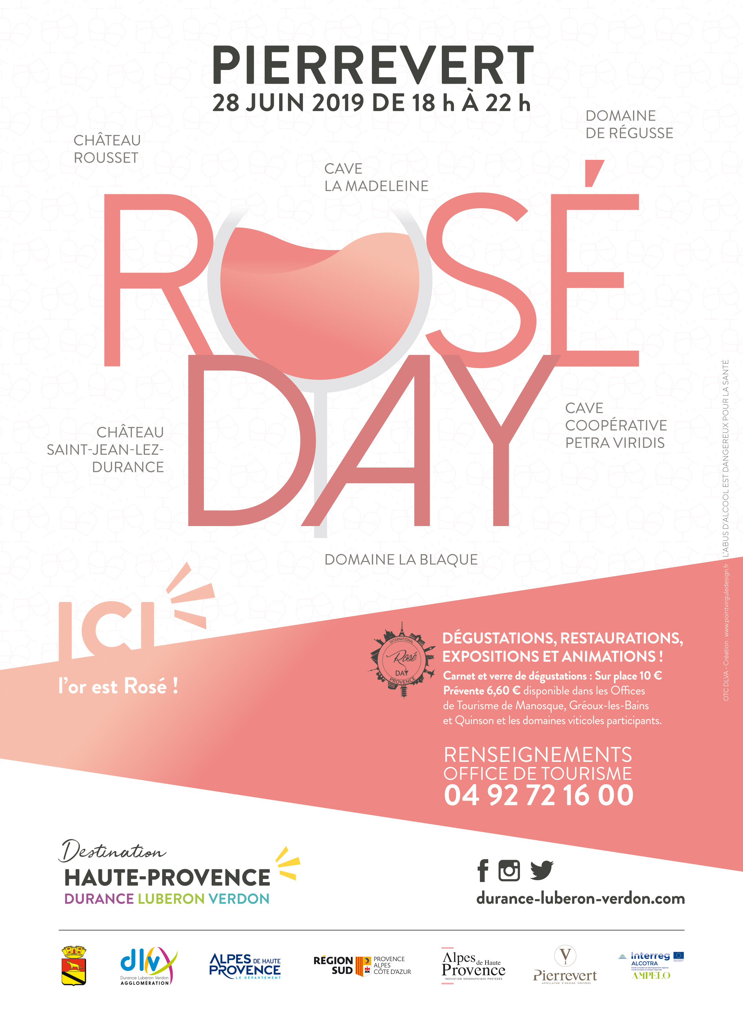 Evenement : Premier "Rosé Day" à Pierrevert