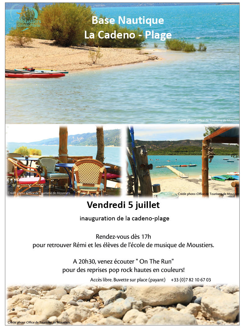 [INAUGURATION] LA CADENO-PLAGE se refait une beauté !
