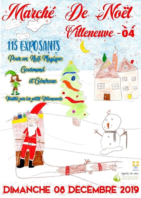 Marché de Noël de Villeneuve , un marché hors du commun le 8 Décembre ! Marché de Noël de Villeneuve , un marché hors du commun le 8 Décembre !