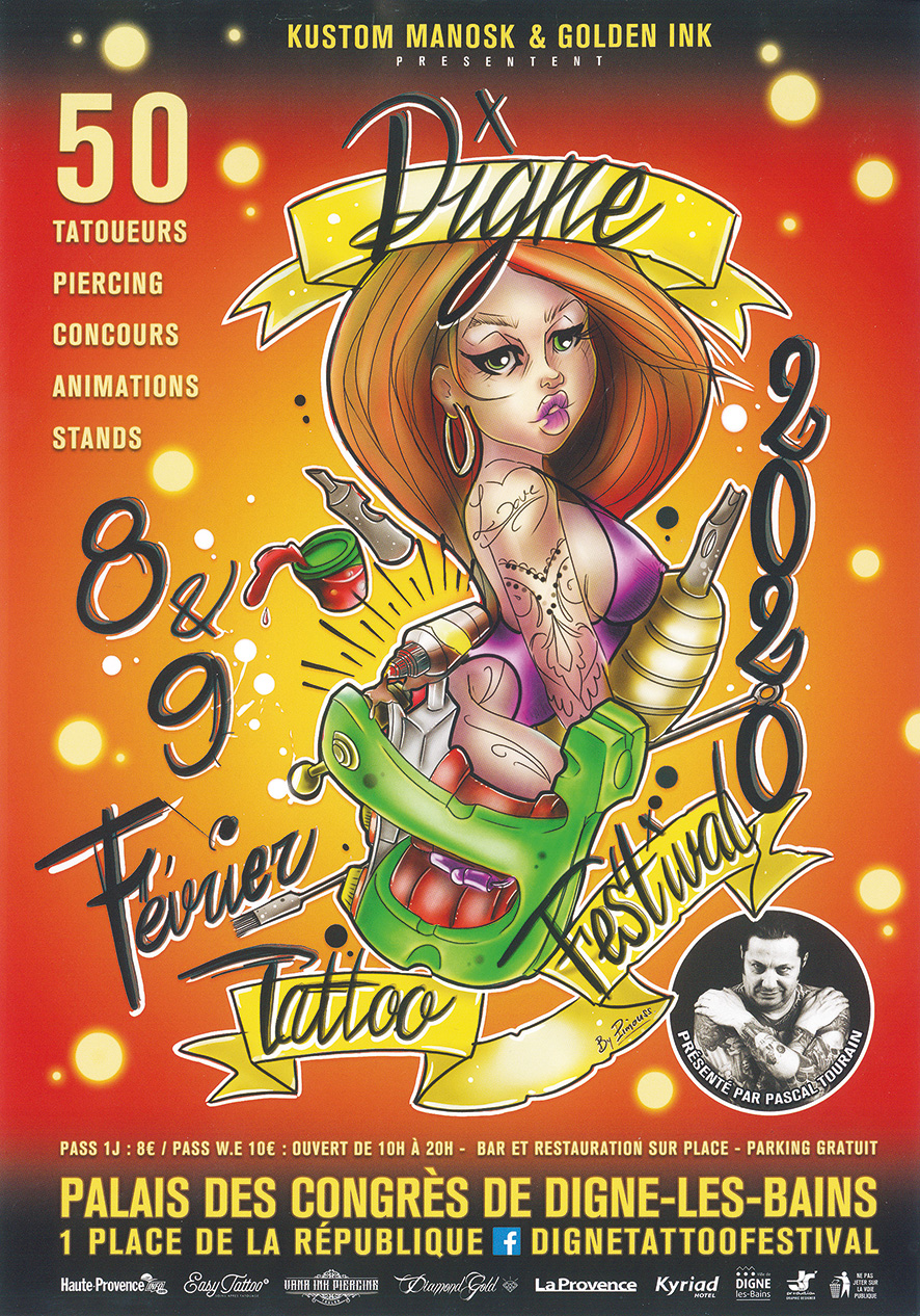 [SALON] L'art du tatouage au Digne Tattoo Festival